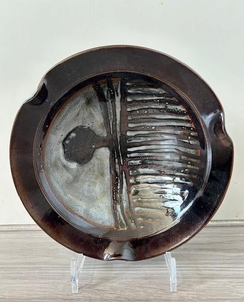 Joop Crompvoets steengoed schaal 1980's, Antiek en Kunst, Antiek | Keramiek en Aardewerk, Ophalen of Verzenden