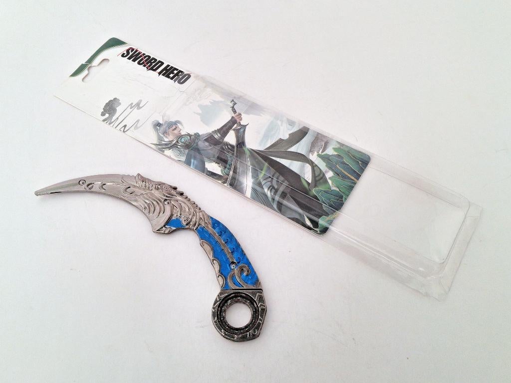 Sword Hero fidget mes, Verzenden, Gebruikt, Tv, Gebruiksvoorwerp