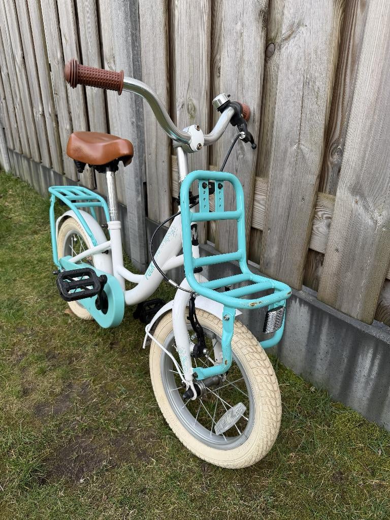 Nogan Puck 14 inch meisjesfiets, Ophalen, Terugtraprem, Gebruikt, Minder dan 16 inch