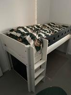 Flexa White halfhoogslaper, Ophalen, Zo goed als nieuw, Halfhoogslaper