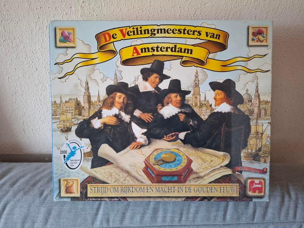 Bordspel: De Veilingmeesters van Amsterdam, Hobby en Vrije tijd, Gezelschapsspellen | Bordspellen, Vijf spelers of meer, Ophalen