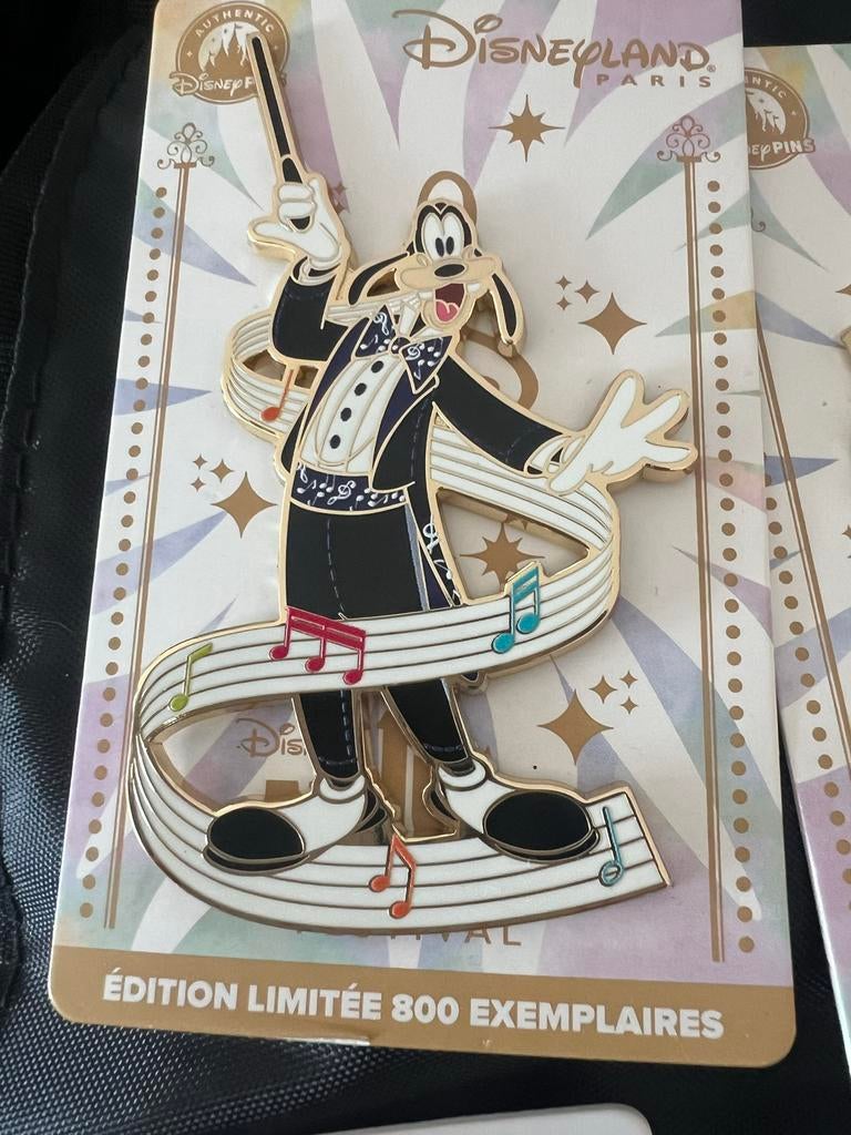 Goofy's Imaginary Orchestra - Limited Edition Disney Pin, Verzamelen, Ophalen of Verzenden, Goofy of Pluto, Nieuw, Overige typen