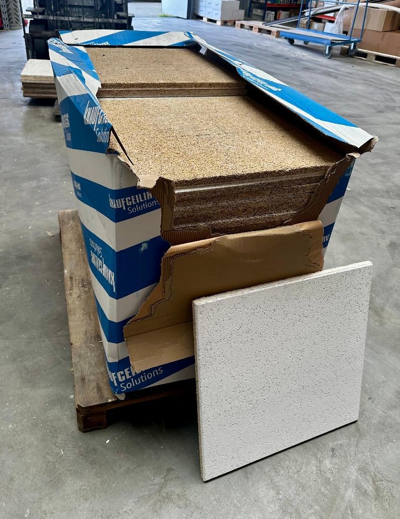 Heradesign fine houtwolcement platen 25 600x600x25mm, Ophalen, Nieuw, Overige materialen, 20 tot 50 mm