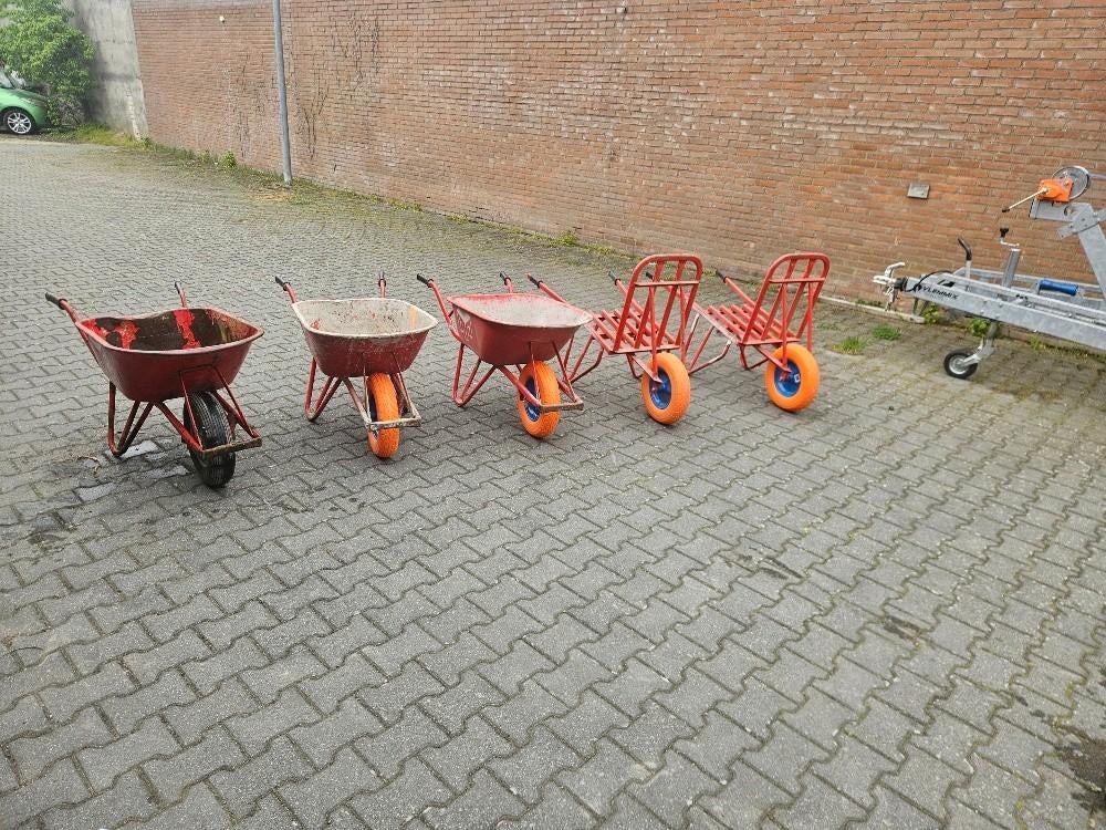 te koop kruiwagens voorzien van antilekbanden, Ophalen, Gebruikt, Kelford