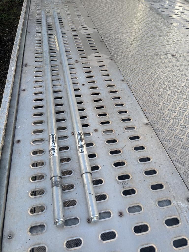 Vastzet stangen meubelbak 2x, Ophalen, Overige merken