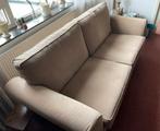 Te koop beige bank, Huis en Inrichting, Ophalen, Gebruikt, 75 tot 100 cm, Stof