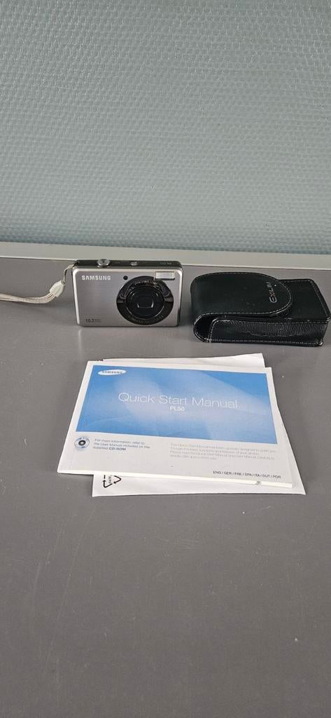 Samsung PL50 Compact Camera - 10.2 MP, Zilver, Compact, Ophalen of Verzenden, Zo goed als nieuw, Samsung