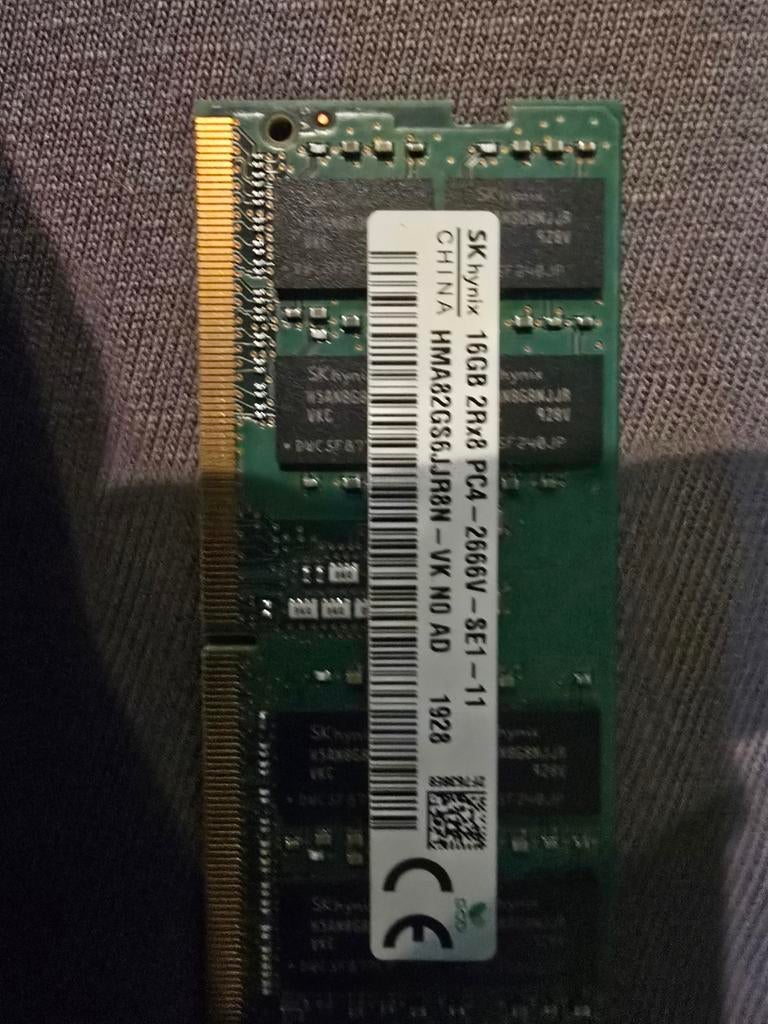 DDR4 SODIMM 16GB 2666MHz Laptop Geheugen, Ophalen of Verzenden