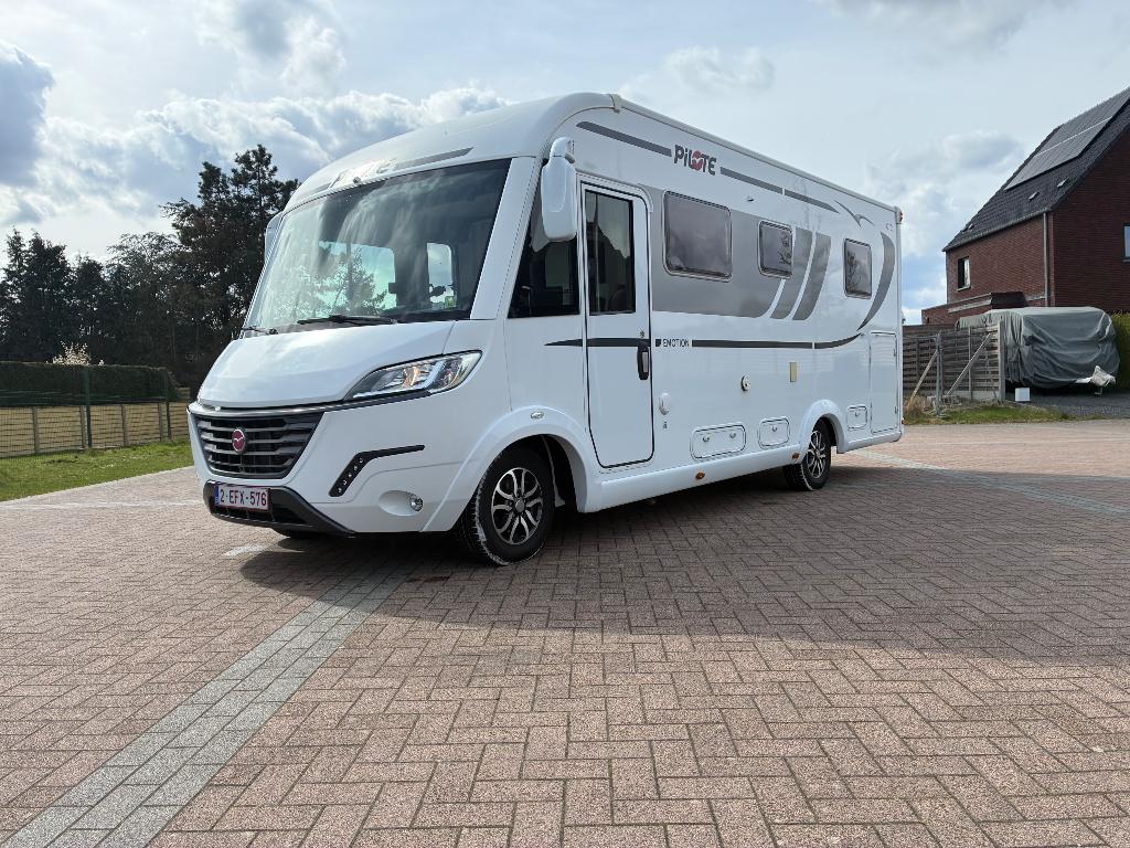 Fiat pilote emotion G701 mobilehome Camper, Caravans en Kamperen, Chemisch toilet, Ringverwarming, Fiat, Diesel