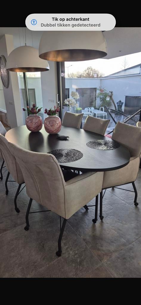 Tafel, Ophalen, 200 cm of meer, 50 tot 100 cm, Zo goed als nieuw