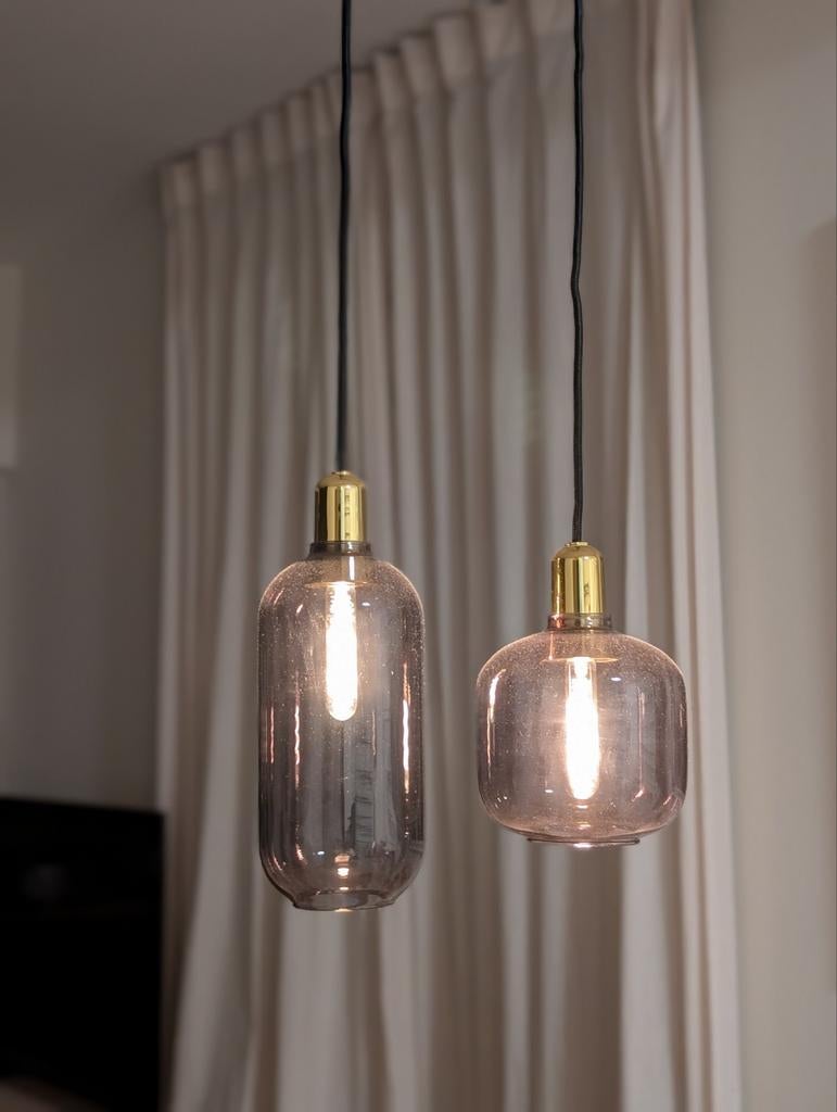 2 designer hanglampen Bormann Copenhagen, Ophalen of Verzenden, Zo goed als nieuw, Minder dan 50 cm