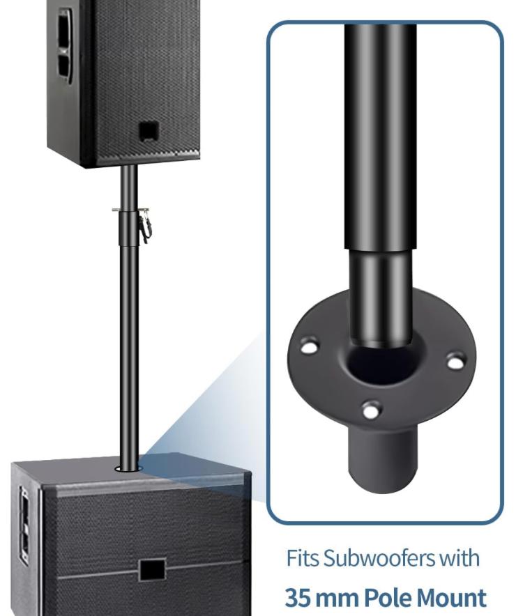 Innox subwoofer stand voor satelliet speaker, gratis, Muziek en Instrumenten, Standaards, Ophalen, Gebruikt, Instrumentstandaard