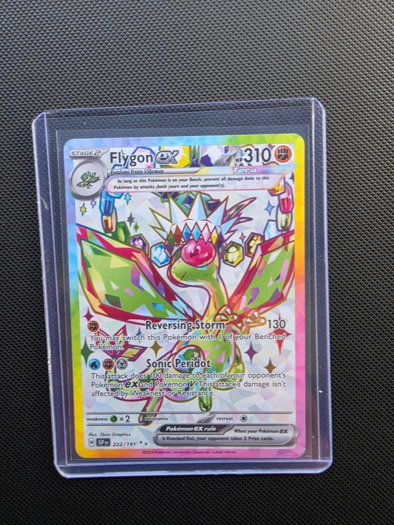 Flygon EX #222 Surging Sparks, Ophalen of Verzenden, Zo goed als nieuw