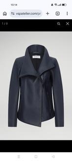 Nieuw blauw grijs leren dames jas Vespucci by VSP 42/44 XL!, Ophalen of Verzenden, Nieuw, Maat 42/44 (L), Overige kleuren