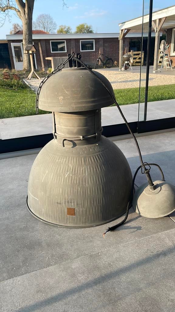HK Living lamp 2 stuks, Ophalen, Gebruikt, Metaal, 50 tot 75 cm