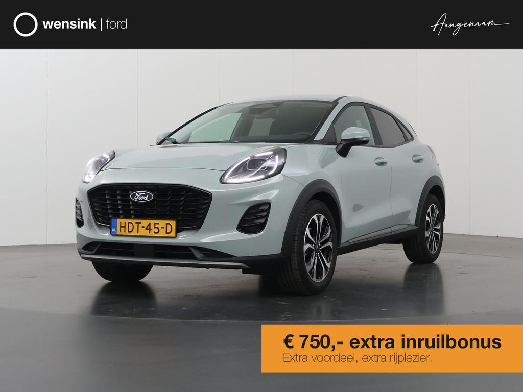 Ford Puma 1.0 EcoBoost Hybrid Titanium | Winterpakket | Navi, Voorwielaandrijving, Origineel Nederlands, Bedrijf, 19 km/l