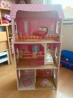 Groot Roze Poppenhuis, Ophalen, Gebruikt, Poppenhuis