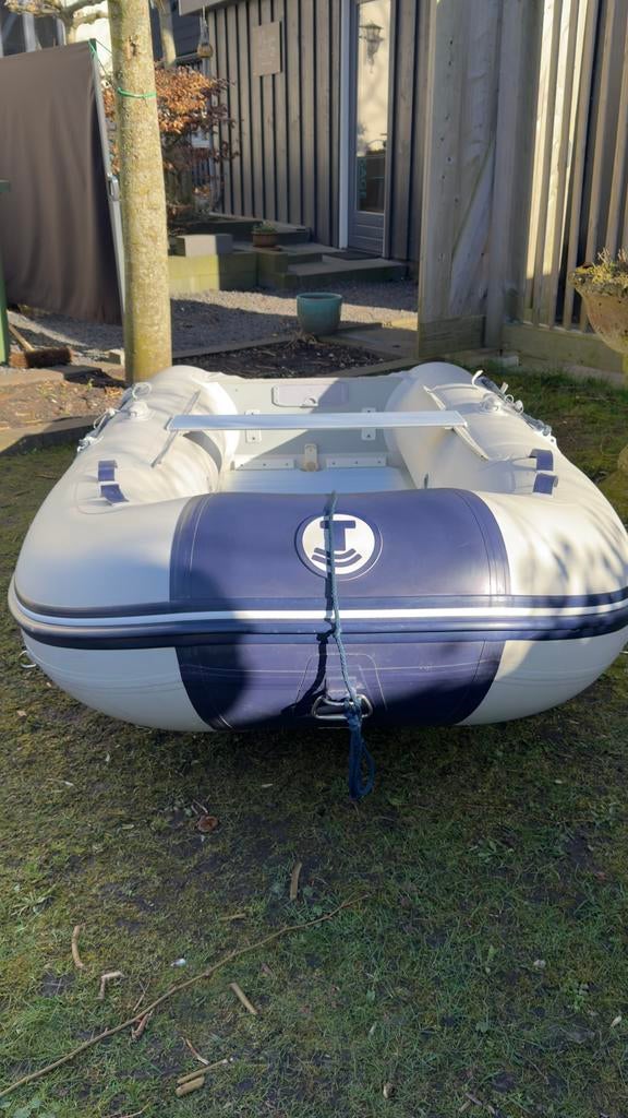 Talamex TLX 300 rubberboot + mercury 3.5 PK, Watersport en Boten, Nieuw, Benzine, Minder dan 70 pk, Overige materialen