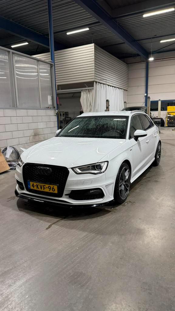 Audi A3 S-line1.4 Tfsi Sportback 2013 Wit vol met optie’s, Auto's, Audi, Particulier, A3, ABS, Achteruitrijcamera, Adaptieve lichten