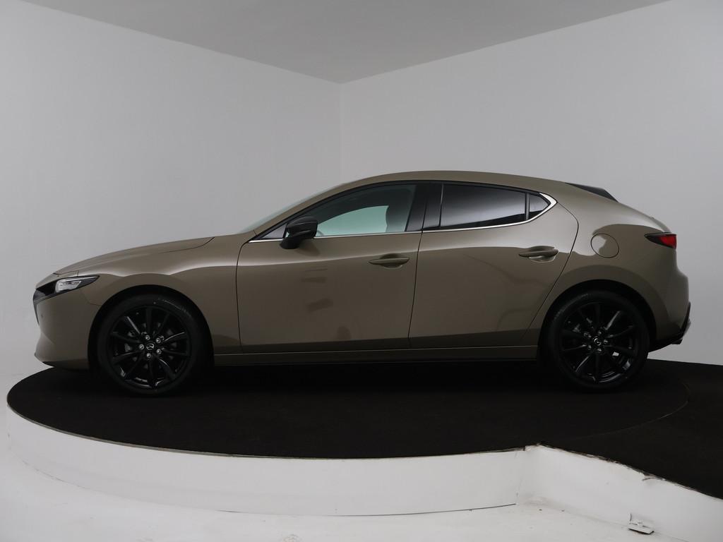 Mazda 3 2.5 e-SkyActiv-G M Hybrid 140 Nagisa automaat | Bose, Auto's, Mazda, 12 maanden, Gebruikt, Origineel Nederlands, Adaptive Cruise Control