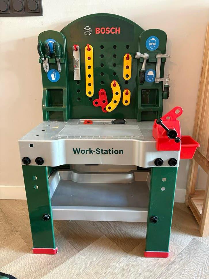 Kinder workstation van Bosch, Kinderen en Baby's, Speelgoed | Overig, Ophalen, Gebruikt, Jongen of Meisje