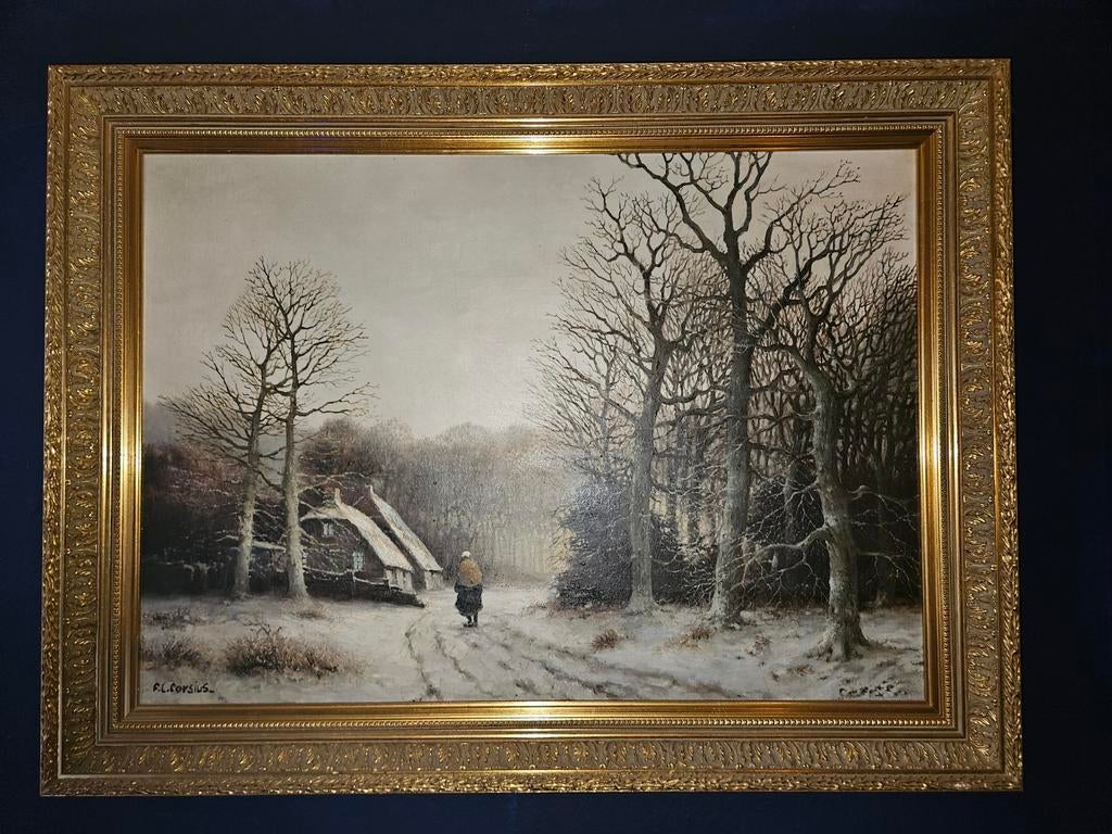 2x schilderij F.L. Corsius, Ophalen