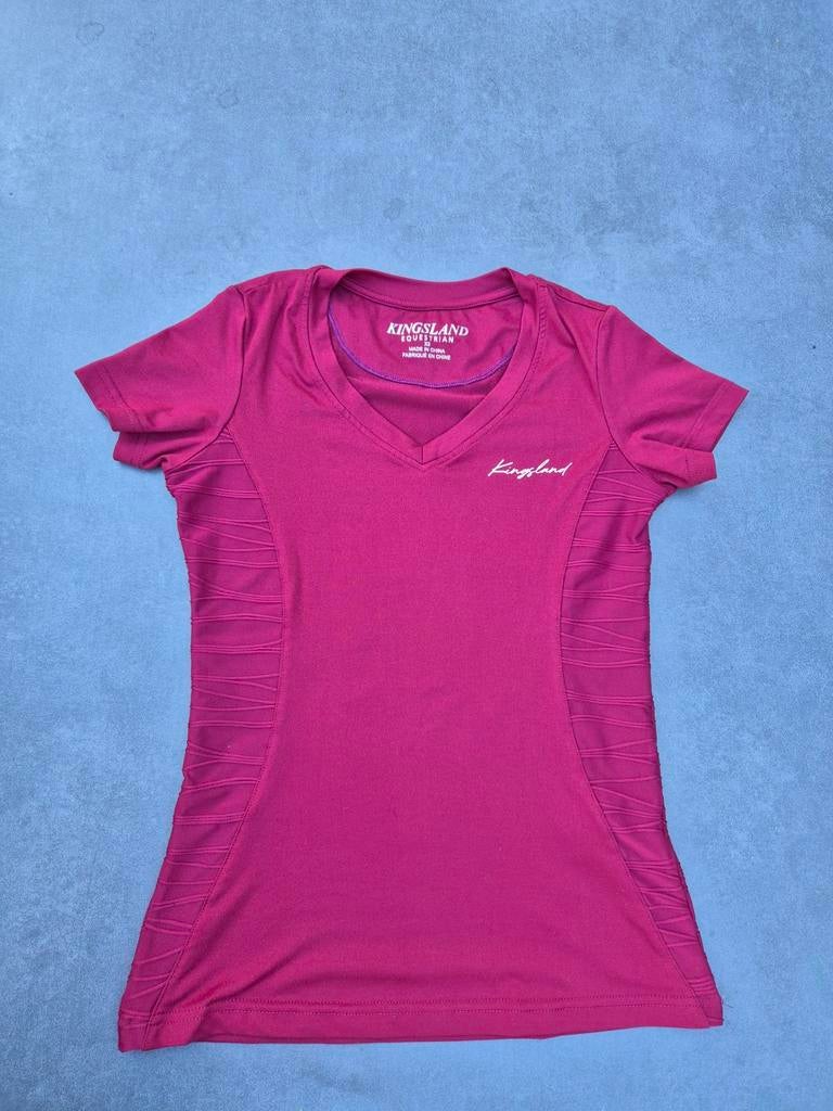 Kingsland tshirt maat xs., Dieren en Toebehoren, Paardrijkleding, Overige soorten, Ophalen of Verzenden, Zo goed als nieuw, Dames