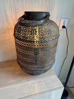 Light & Living, nieuwe sfeervolle lamp bruin / goud,  Udupi, Ophalen of Verzenden, Zo goed als nieuw, Metaal, Minder dan 50 cm