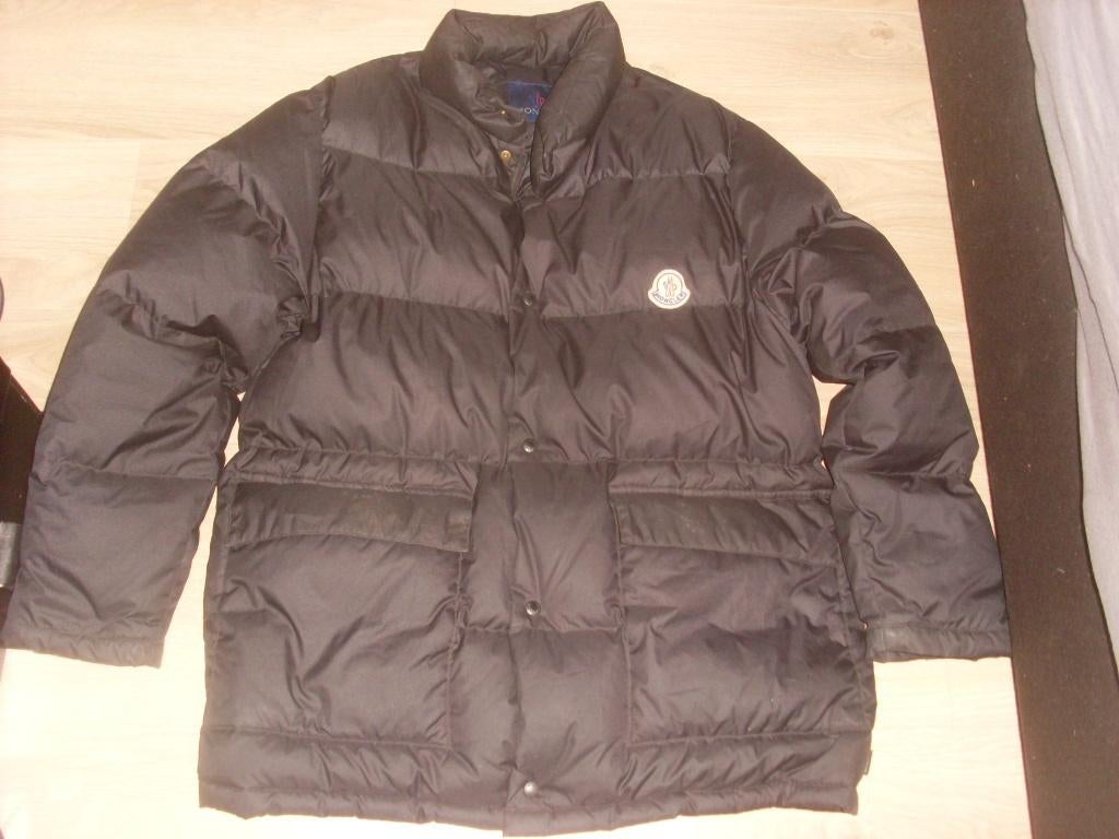 monclear jas XL norme afvor  zwart, Ophalen of Verzenden, Zo goed als nieuw, Maat 56/58 (XL), Zwart
