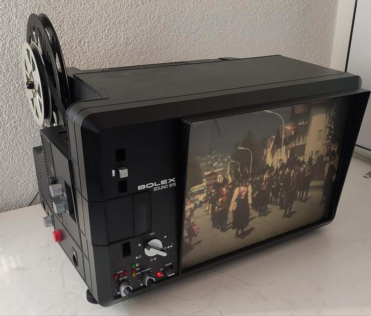 BOLEX SOUND 815 daglicht FILMPROJECTOR, Audio, Tv en Foto, Filmrollen, 8mm film, Ophalen of Verzenden