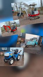 Takeuchi TB216, Kubota KX016-4, Messersi, Iseki, Ophalen, Graafmachine