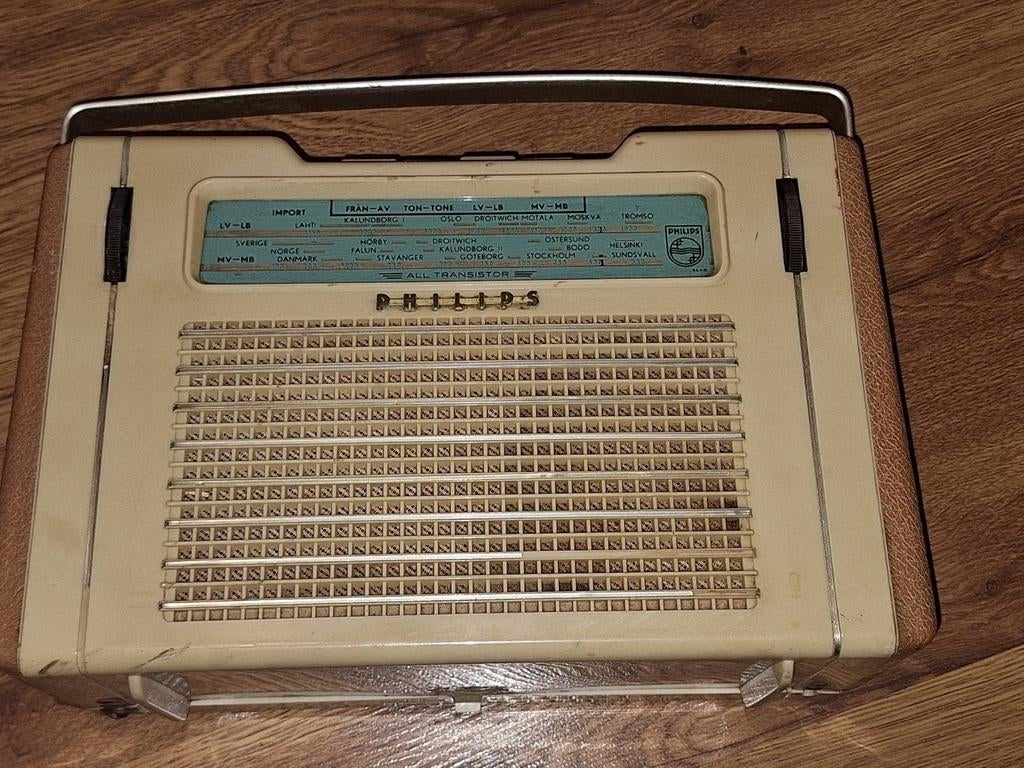 Vintage Philips Radio L3X80T90, Ophalen of Verzenden