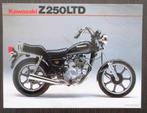 Flyer Kawasaki Z 250 LTD - 1984 - 2 blz (Engels), Verzenden, Kawasaki