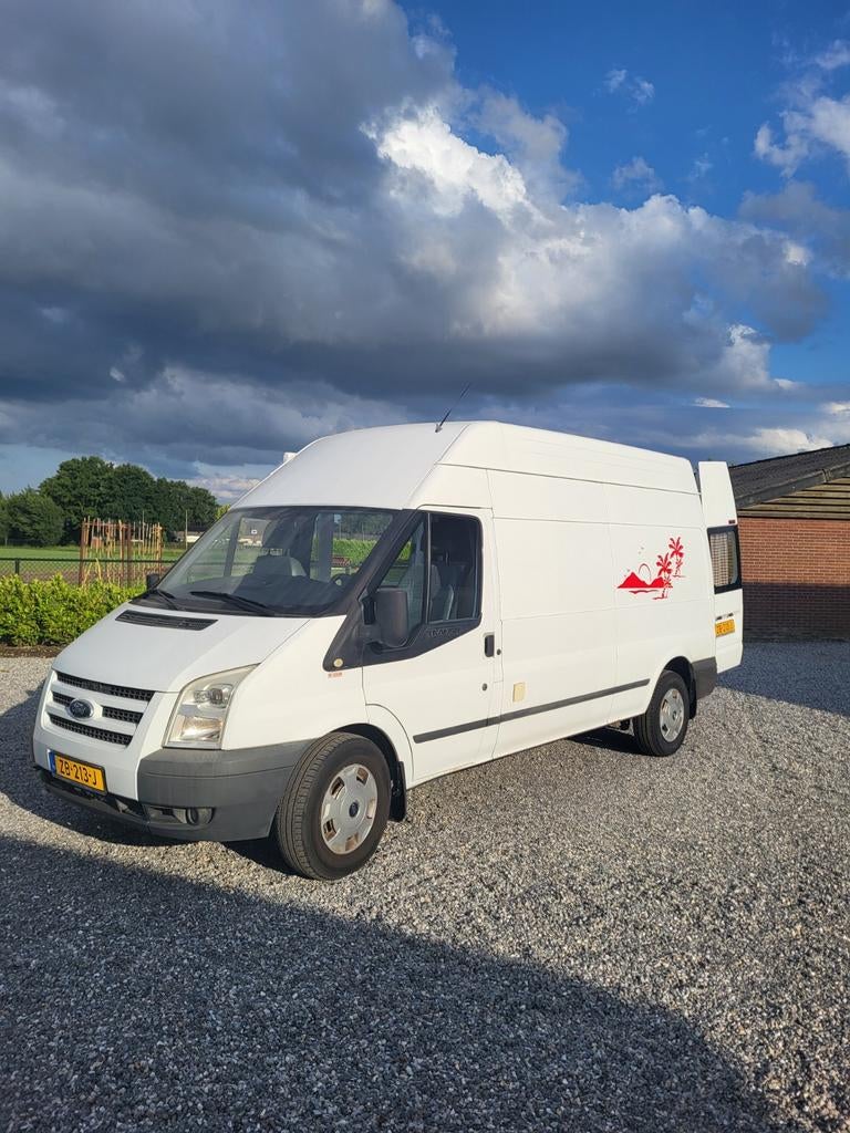 Buscamper Ford Transit wit L2H3, Buscamper of Camperbus, Tot en met 2, Particulier, Ford
