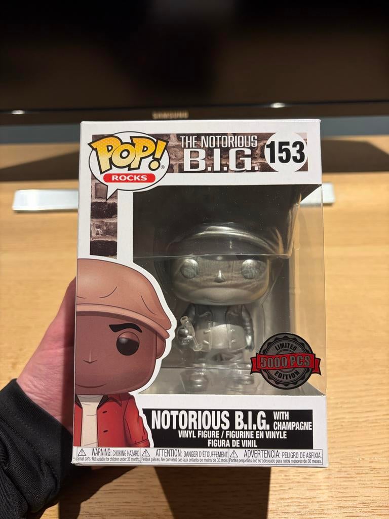 Funko Pop! The Notorious B.I.G. 153 Limited Edition, Ophalen of Verzenden, Nieuw