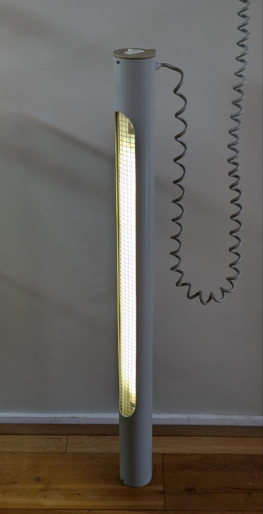 Vintage 1980s Massive TL buislamp wit, Huis en Inrichting, Lampen | Vloerlampen, Ophalen of Verzenden