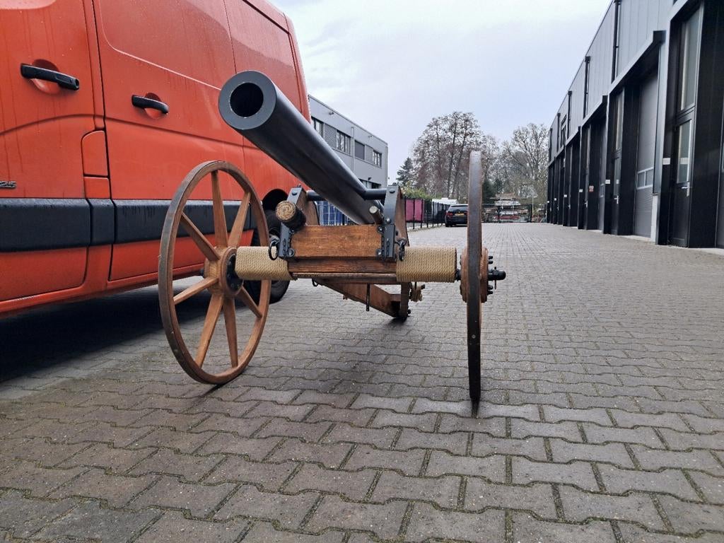 Replica getrokken achterlaad kanon, groot model 237cm, Ophalen, Eu, Overige gebieden, Eu