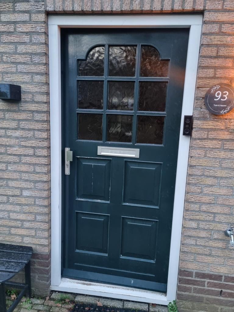 Voordeur 201,5x 93, Doe-het-zelf en Verbouw, Deuren en Horren, Ophalen, Gebruikt, 80 tot 100 cm, Buitendeur