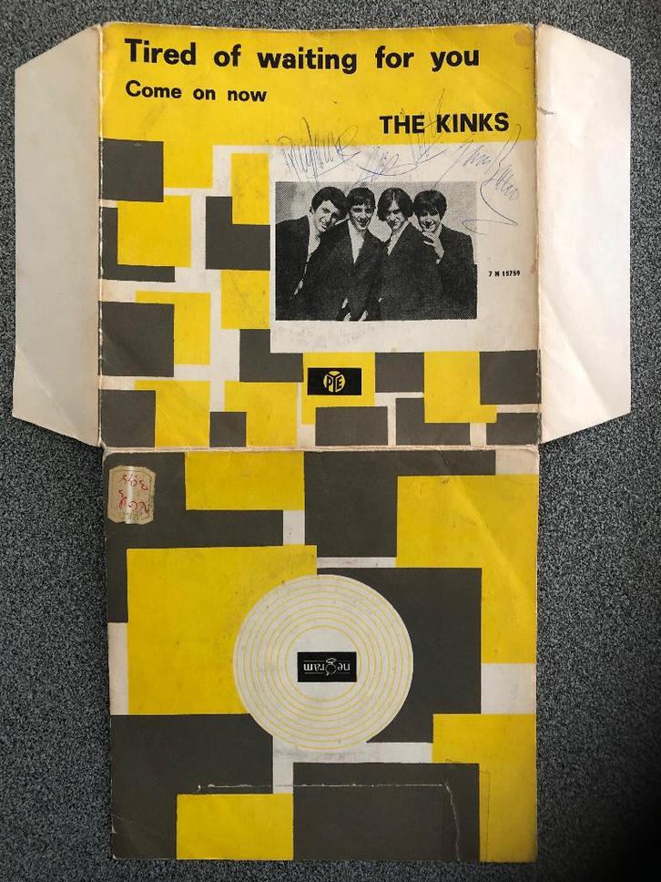 The Kinks / Handtekeningen, Cd's en Dvd's, Vinyl Singles, Gebruikt, Maxi-single, Pop, 7 inch, Ophalen of Verzenden