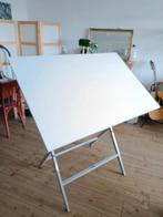 tekentafel  wit  120 x 80 cm, Doe-het-zelf en Verbouw, Tekentafels, Ophalen, Gebruikt, Minder dan 130 cm