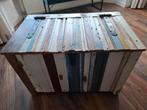 Speelgoedkist/salontafel van sloophout, Ophalen, Minder dan 50 cm, Gebruikt, Minder dan 50 cm