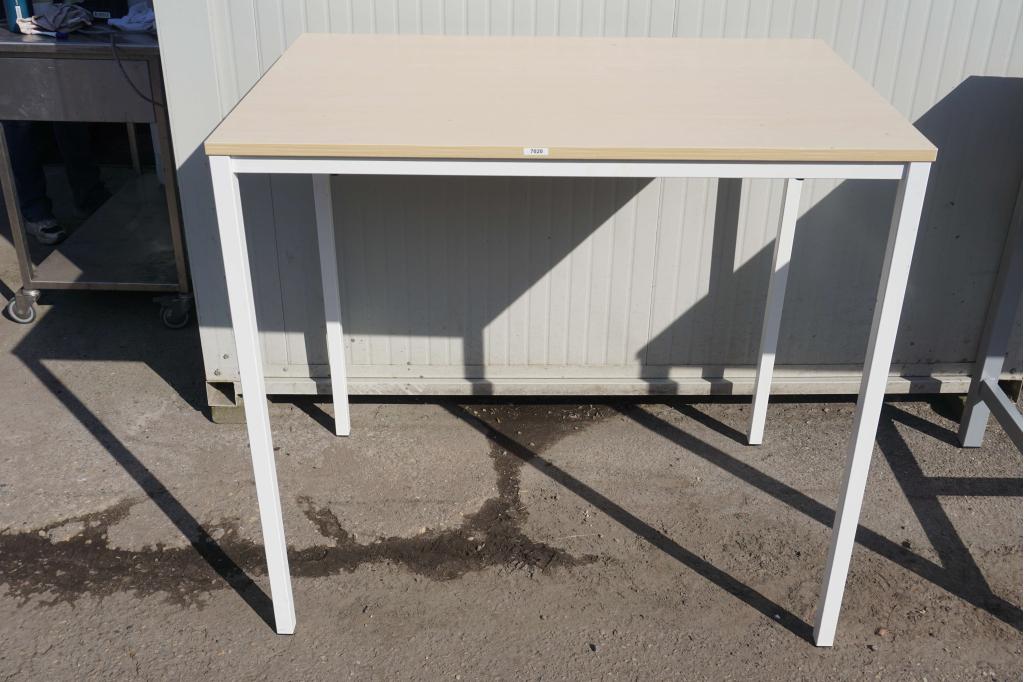 Hoge tafel statafel kantinetafel 120x80, Gebruikt, Niet ingevuld, Niet ingevuld, Ophalen