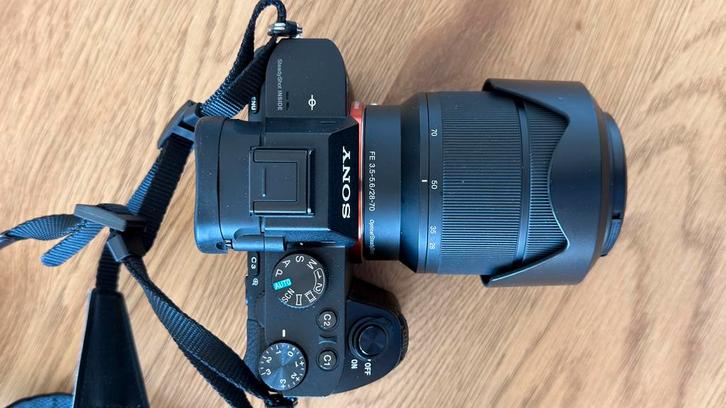Sony A7 II Full-Frame Systeemcamera met 28-70 & 70-350 lens, Audio, Tv en Foto, Fotocamera's Digitaal, Gebruikt, Spiegelreflex