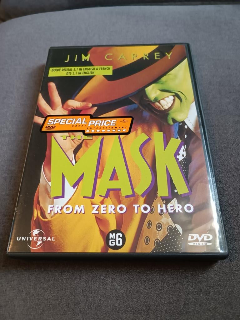 The mask - dvd, Alle leeftijden, Ophalen of Verzenden, Zo goed als nieuw, Romantische komedie