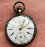 Antiek zakhorloge remontoir cylindre 6 rubis uit erfenis, Ophalen of Verzenden, Overige materialen, Overige typen