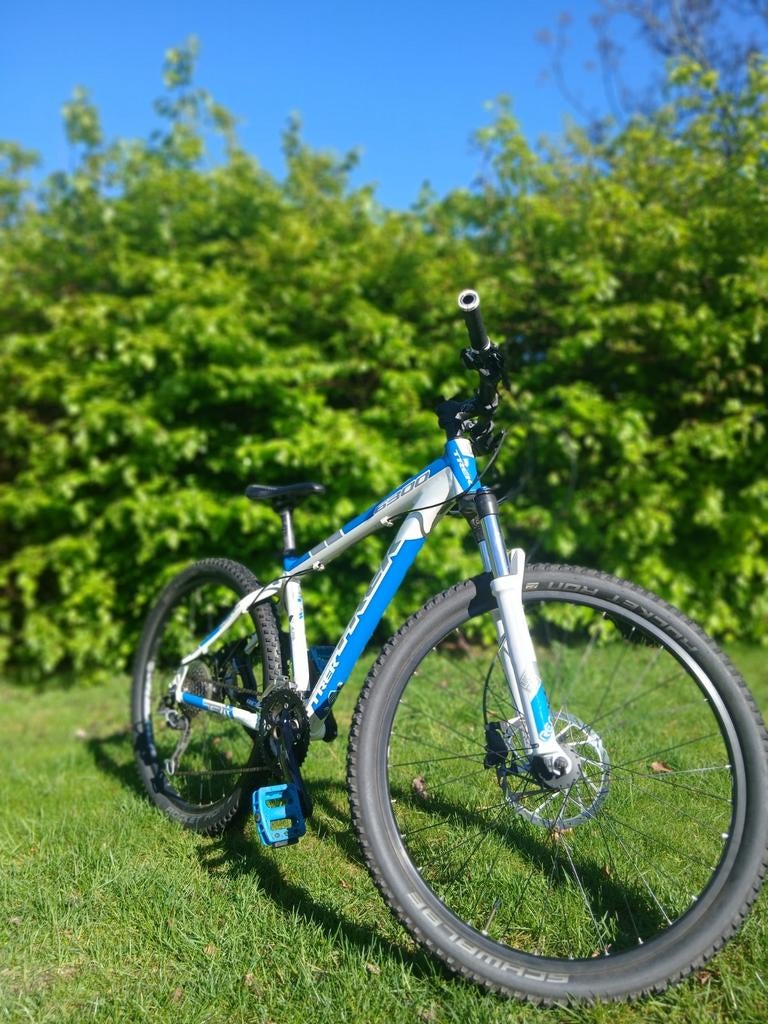 Trek 6300 mountaibike wit/blauw 24 inch banden, Minder dan 45 cm, Hardtail, Ophalen of Verzenden, Zo goed als nieuw