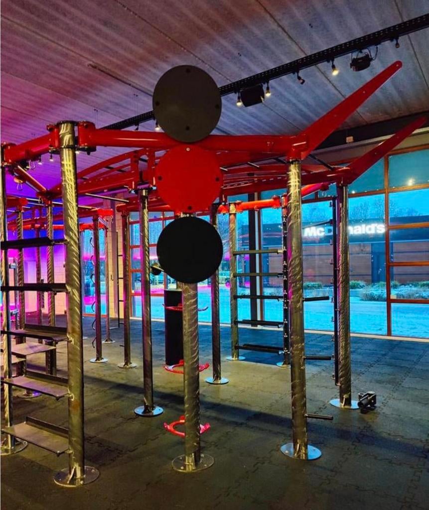 Gym 80 4448 Ironqube XXL Multistation / DAP / Cables / Rek, Sport en Fitness, Ophalen, Benen, Gebruikt, -