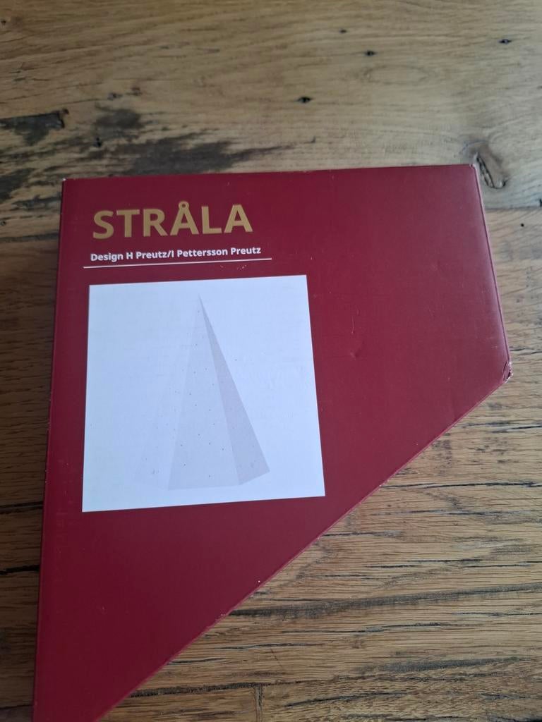 IKEA STRÅLA sfeervolle pyramide lamp, Ophalen of Verzenden, Nieuw, Minder dan 50 cm