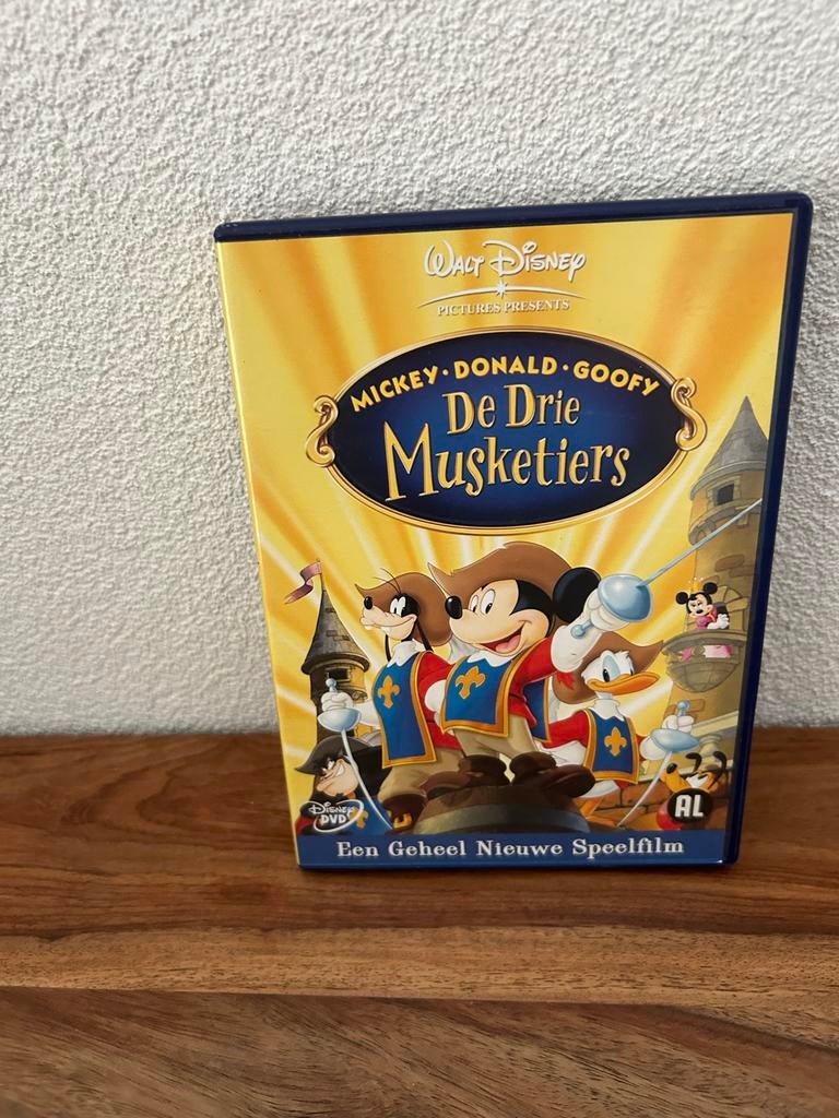 Mickey, Donald, Goofy: De Drie Musketiers DVD, Avontuur, Alle leeftijden, Ophalen of Verzenden, Zo goed als nieuw
