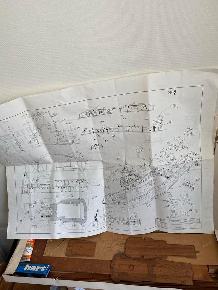 Billing Boats 'White Sea' modelbouwschip, Hobby en Vrije tijd, Modelbouw | Boten en Schepen, Gebruikt, Groter dan 1:32, Overige merken